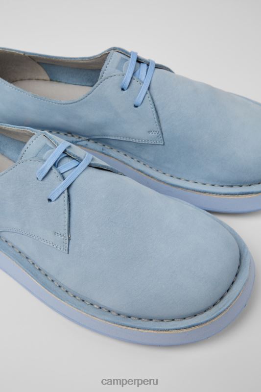 azul BX6281459 Camper hermanos polze zapatos de piel azul para hombre novedades