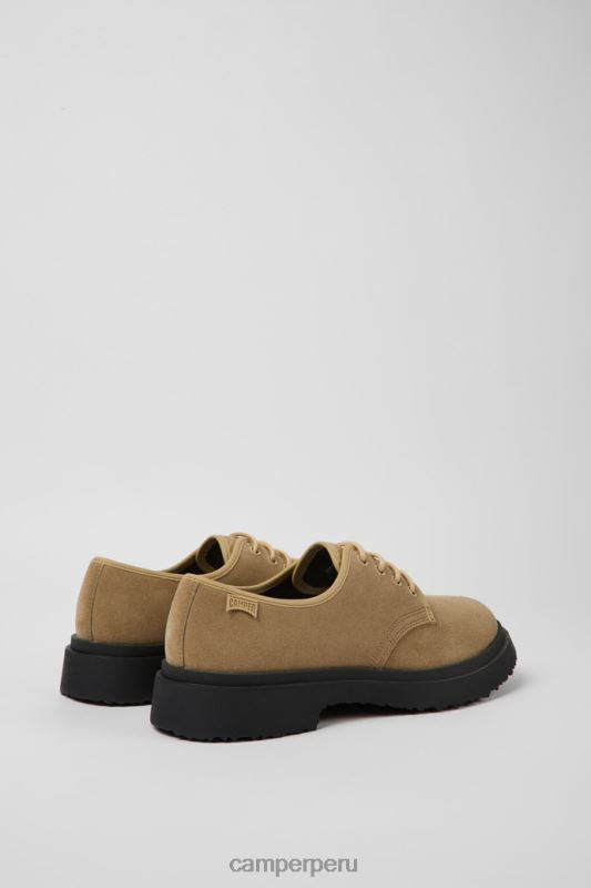 beige BX6281362 Camper Zapatos walden de piel beige para hombre exclusivos.