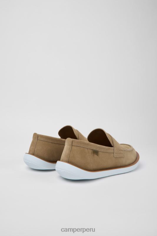 beige BX6281381 Camper Zapatos exclusivos Wagon de nobuk beige para hombre.