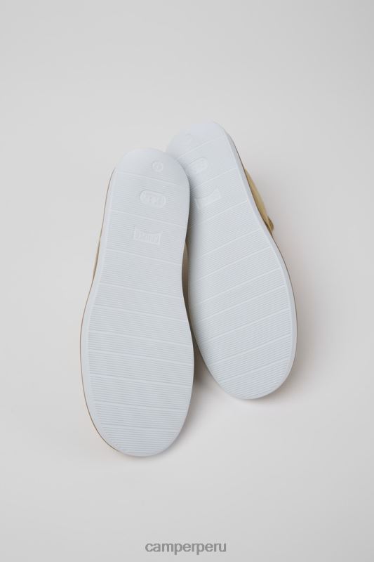 beige BX6281466 Camper zapatos de hombre wagon beige nobuck novedades