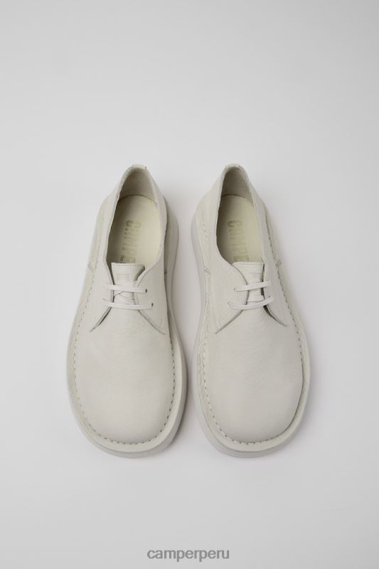 blanco BX6281460 Camper zapatos de cuero blancos polze de design brother para hombre