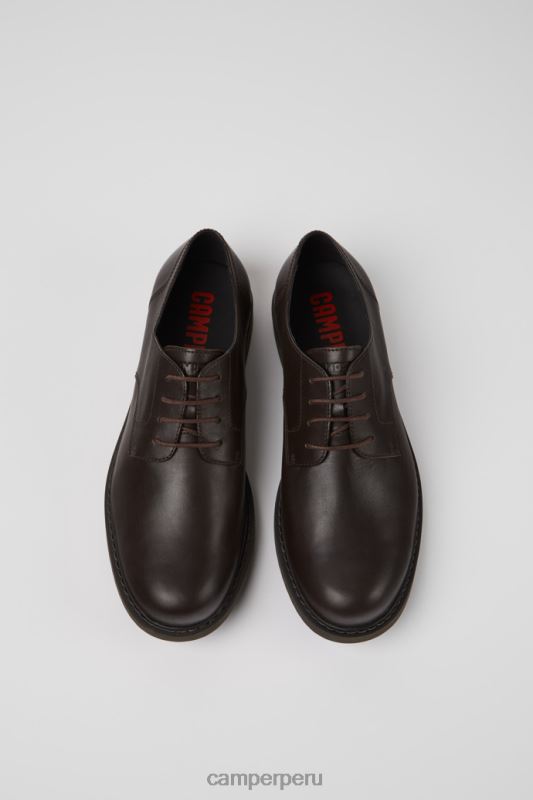 clásico BX6281393 Camper Zapato de hombre clásico Neuman de diseño marrón.
