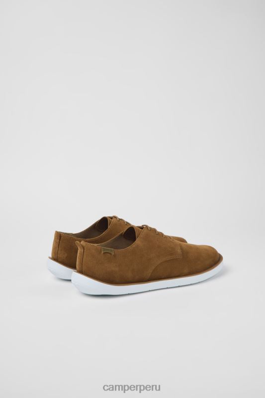 marrón BX6281379 Camper Zapatos de nobuk marrón design wagon para hombre
