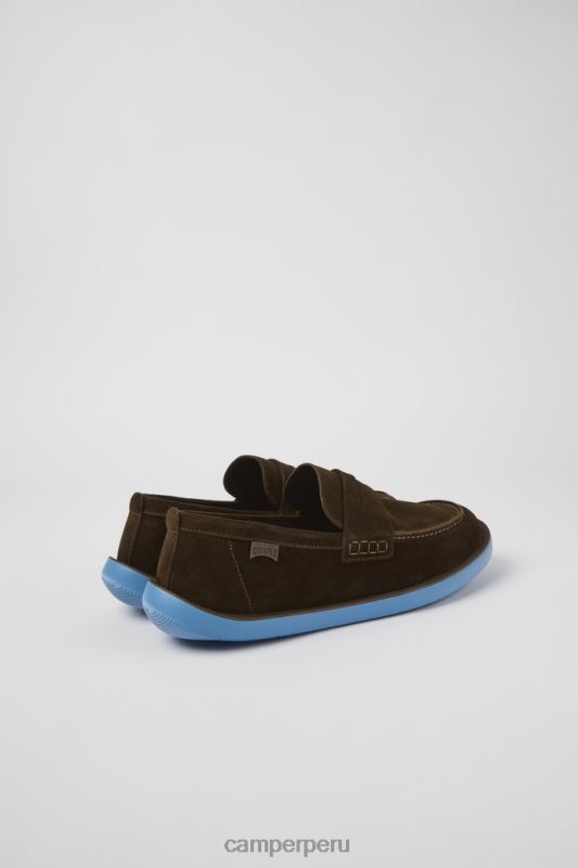 marrón BX6281380 Camper Zapatos Wagon de nobuk marrón para hombre novedades
