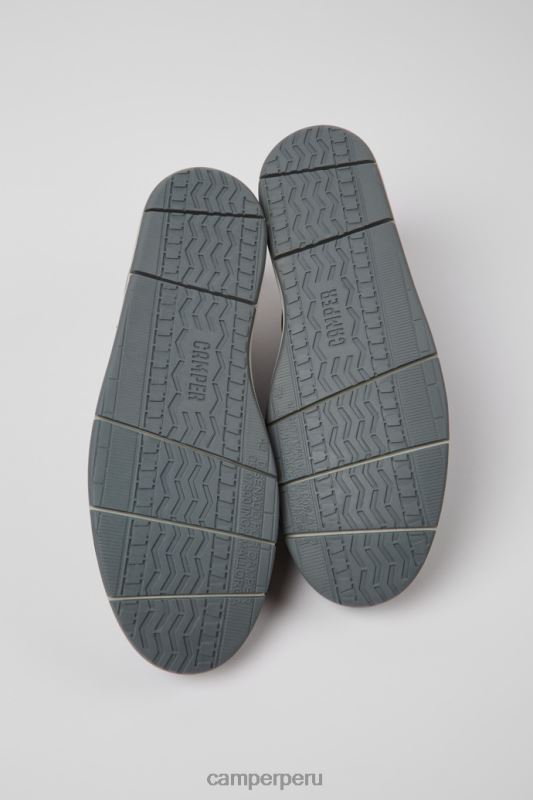 marrón BX6281398 Camper Zapatos de cuero marrón Smith de diseño para hombre.