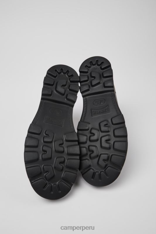 marrón BX6281858 Camper Botines brutus de piel marrón oscuro para hombre exclusivos