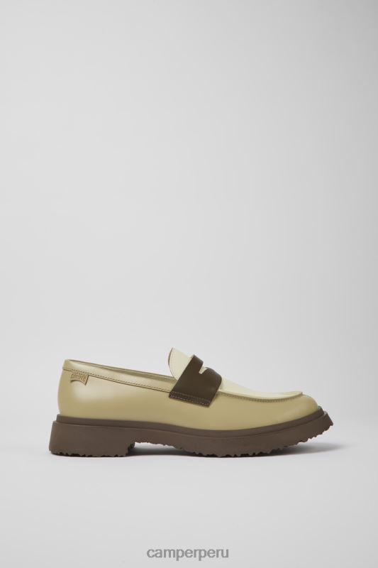 multicolor BX6281359 Camper Mocasines twins de piel multicolor para hombre novedades