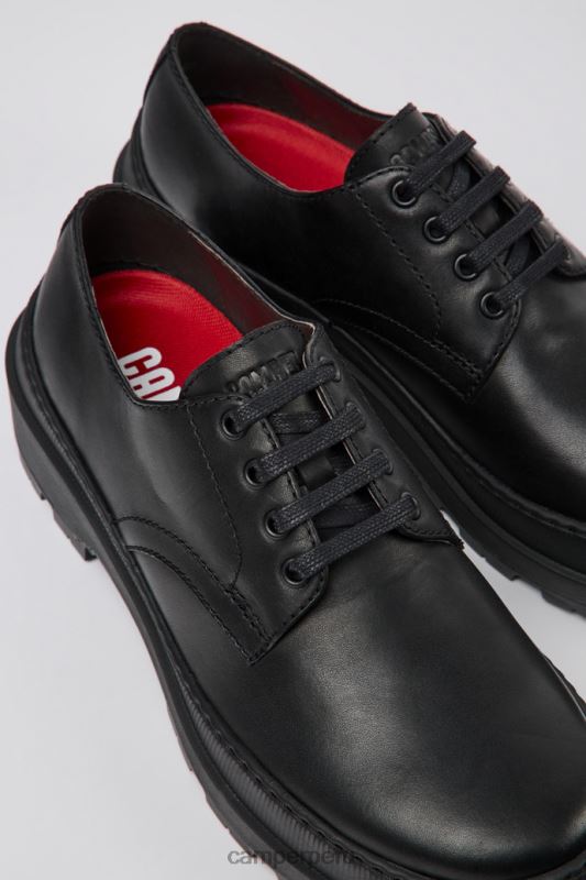 negro BX6281406 Camper zapatos brutus trek michelin de piel negro para hombre novedades