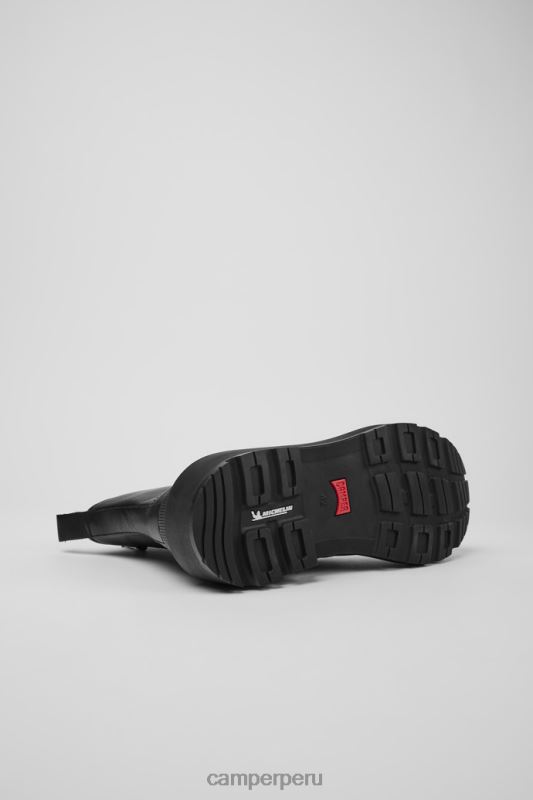 negro BX6281411 Camper Botines brutus trek michelin de piel negro para hombre exclusivos
