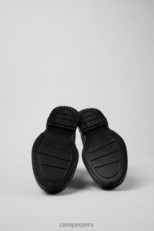 negro BX6281422 Camper Bota elegante con cordones en negro Design Pix para hombre