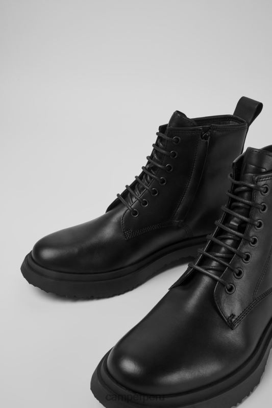 negro BX6281447 Camper Botas altas con cordones en negro Walden Smart para hombre exclusivas