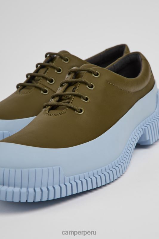 verde BX6281461 Camper Zapatos de hombre pix de piel verde y azul exclusivos.