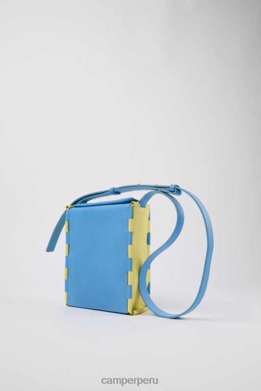 azul BX6281765 Camper bolsos de corbata exclusivos bolso bandolera azul y amarillo