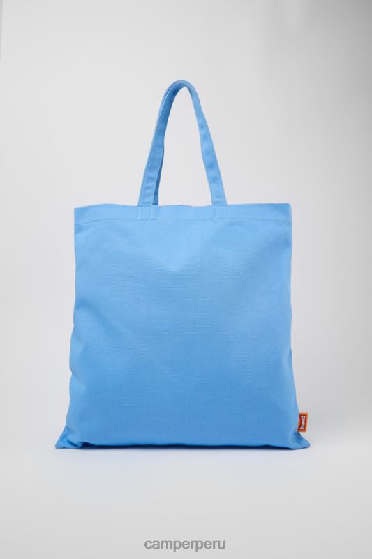 azul BX6281768 Camper Bolso tote design conmigo azul naranja y negro