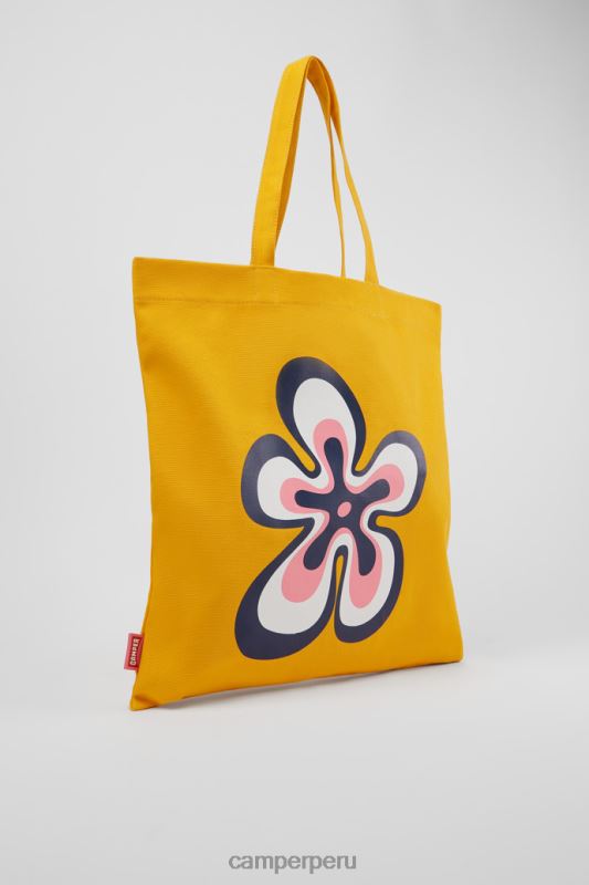 naranja BX6281864 Camper Tote conmigo de algodón reciclado naranja novedades