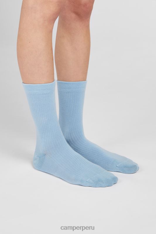 azul BX6281802 Camper calcetines calma exclusivos calcetines azul claro con piratex