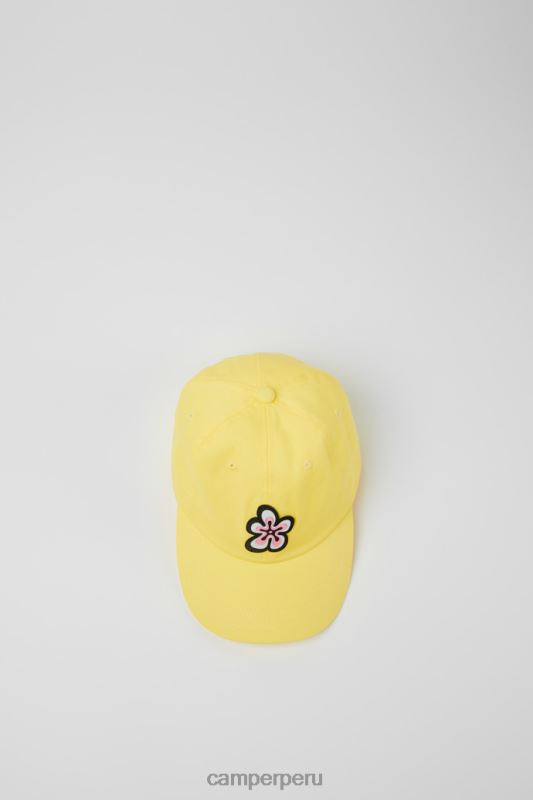 amarillo BX6281826 Camper gorra exclusiva gorra amarilla de algodón orgánico