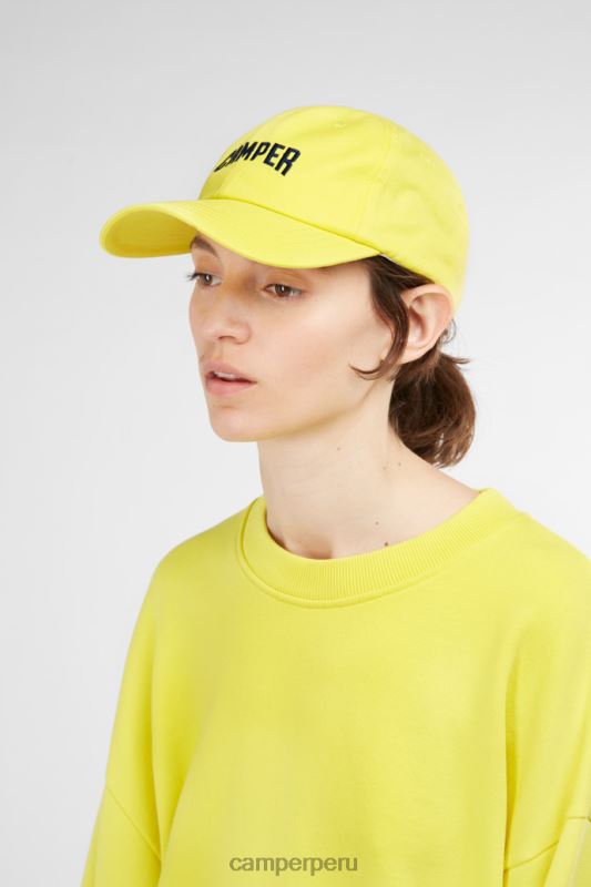 amarillo BX6281843 Camper gorra gorra amarilla con logo