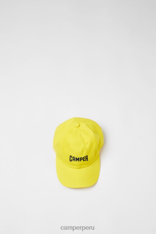 amarillo BX6281843 Camper gorra gorra amarilla con logo