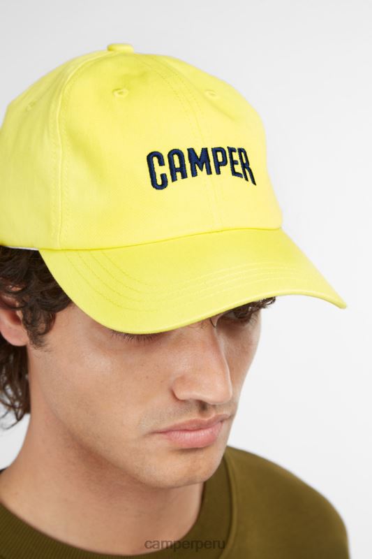 amarillo BX6281843 Camper gorra gorra amarilla con logo