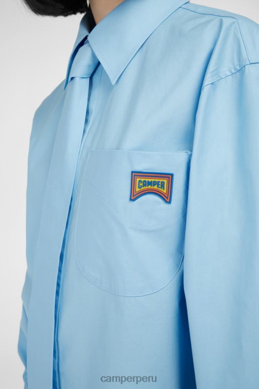 azul BX6281831 Camper camisa de diseño camisa unisex azul