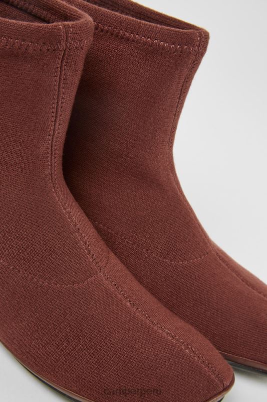 borgoña BX628643 Camper botines right tencel burdeos exclusivos