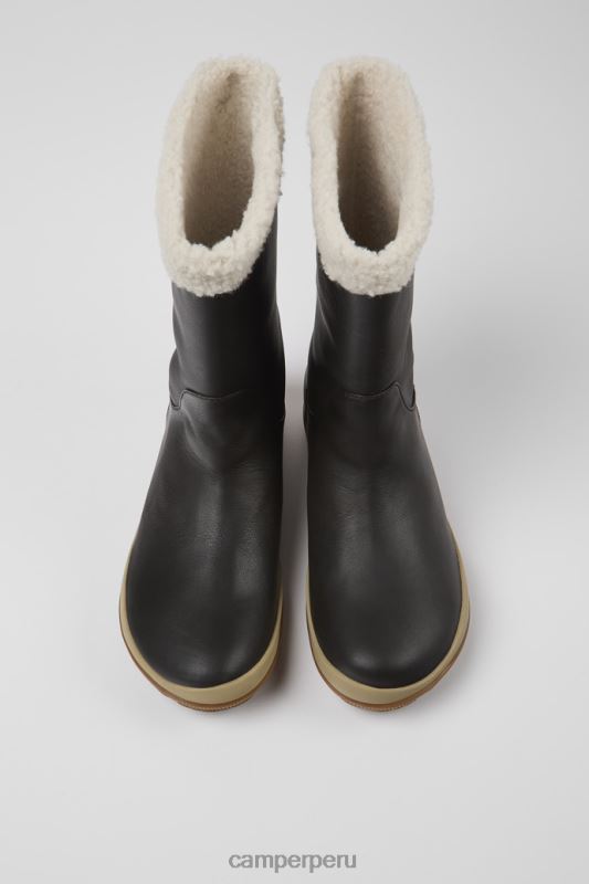 marrón BX628624 Camper botas peu pista gore-tex piel marrón exclusivo para mujer