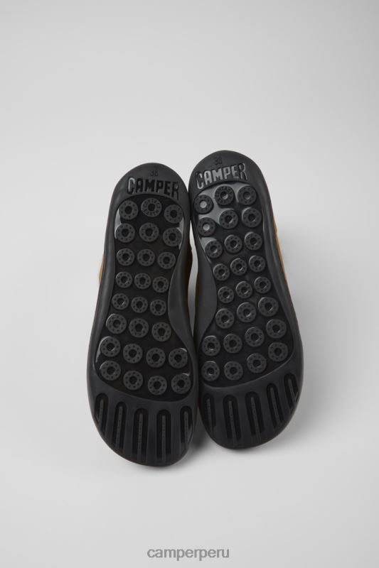 marrón BX628629 Camper botines peu de nobuk marrón para mujer novedades