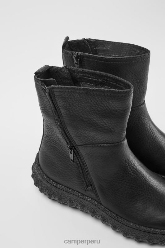 negro BX628622 Camper Bota media ground michelin mujer negra con cremallera novedades