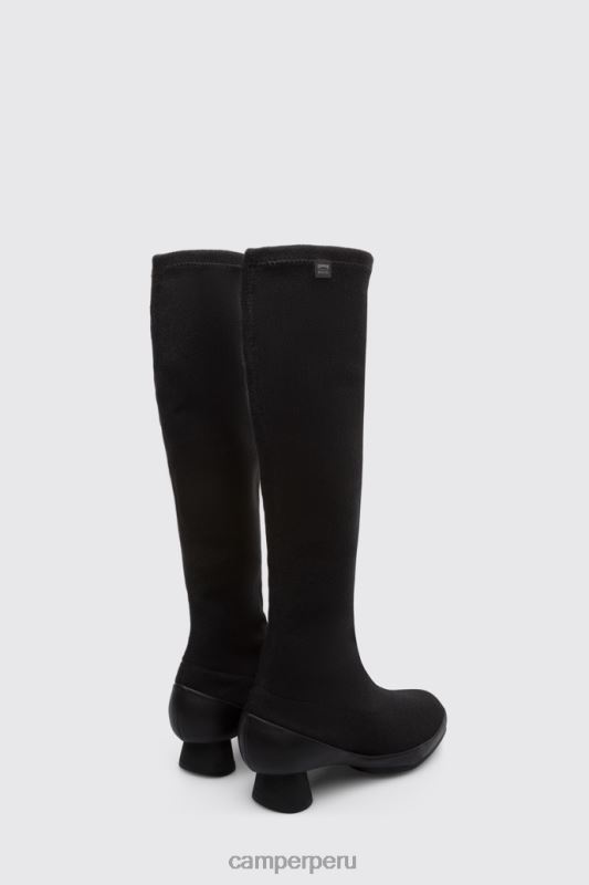 negro BX628634 Camper Diseña botas negras de gore-tex bien para mujer.