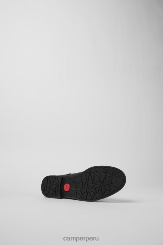 negro BX628635 Camper Botas altas mil exclusivas de piel y textil negro para mujer