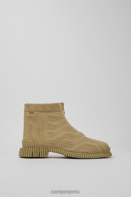 beige BX628564 Camper botines pix exclusivos color beige para mujer