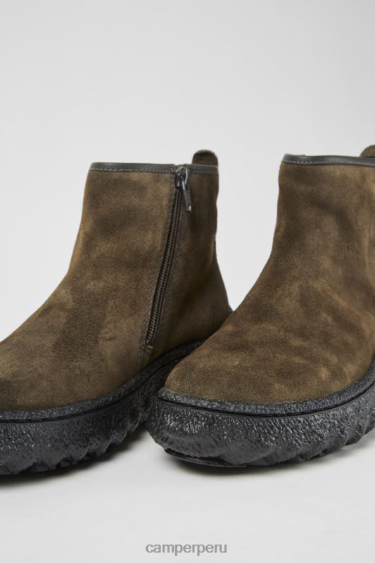 gris BX628596 Camper botines ground michelin de ante gris oscuro novedades