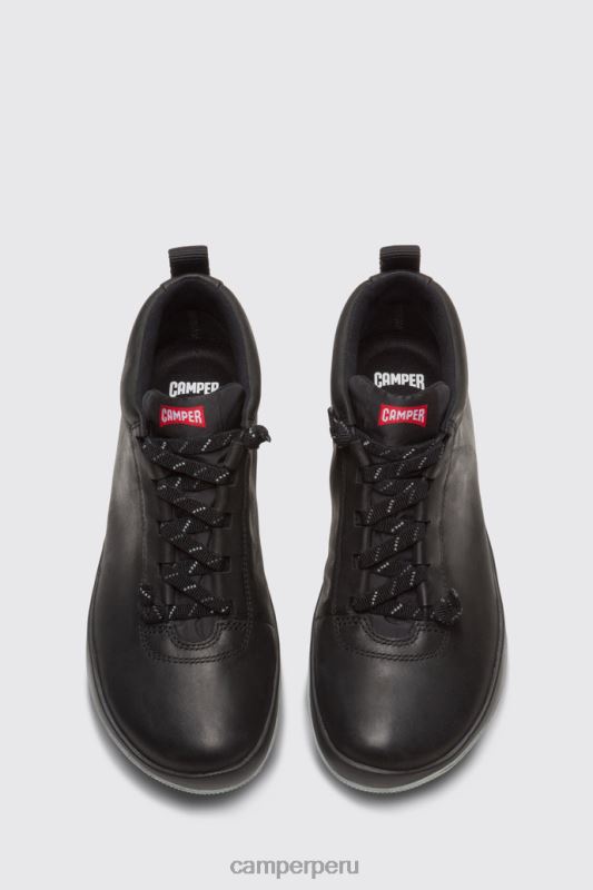 gris BX628609 Camper Botín design peu pista gore-tex impermeable gris oscuro para mujer