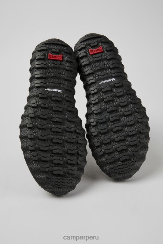 marrón BX628476 Camper botines ground michelin de piel marrón oscuro para mujer novedades