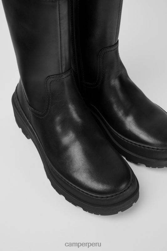 negro BX628421 Camper Botines de piel negro brutus trek michelin de diseño para mujer