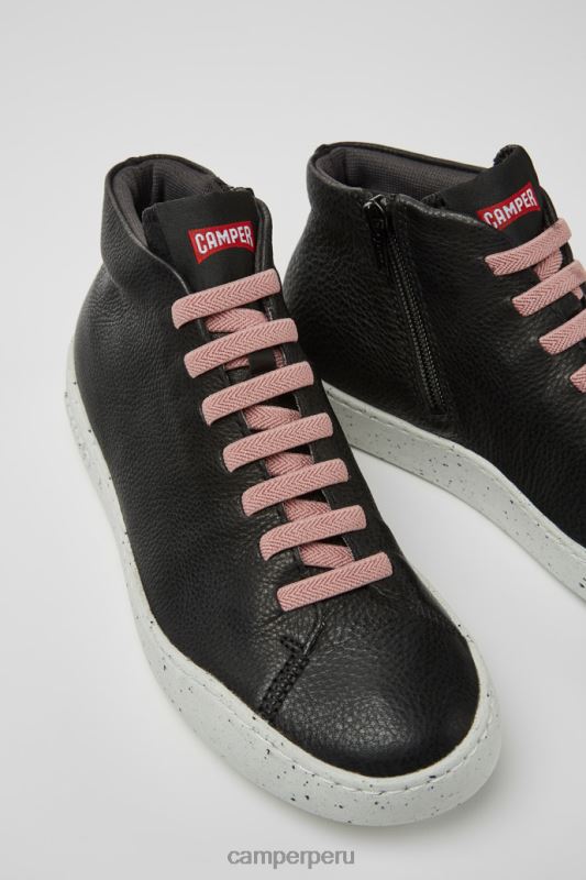 negro BX628511 Camper Zapatillas design peu touring de piel color negro para mujer