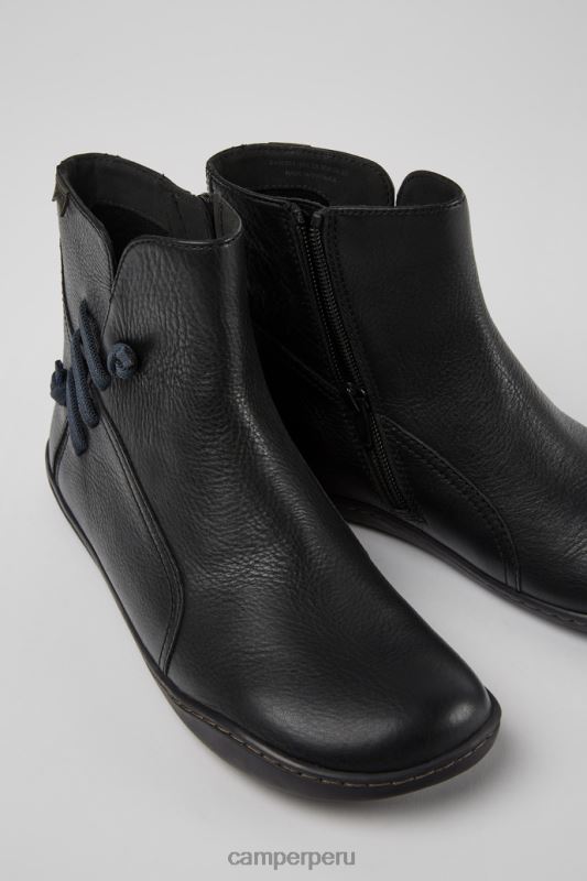 negro BX628543 Camper Botín peu negro para mujer novedades