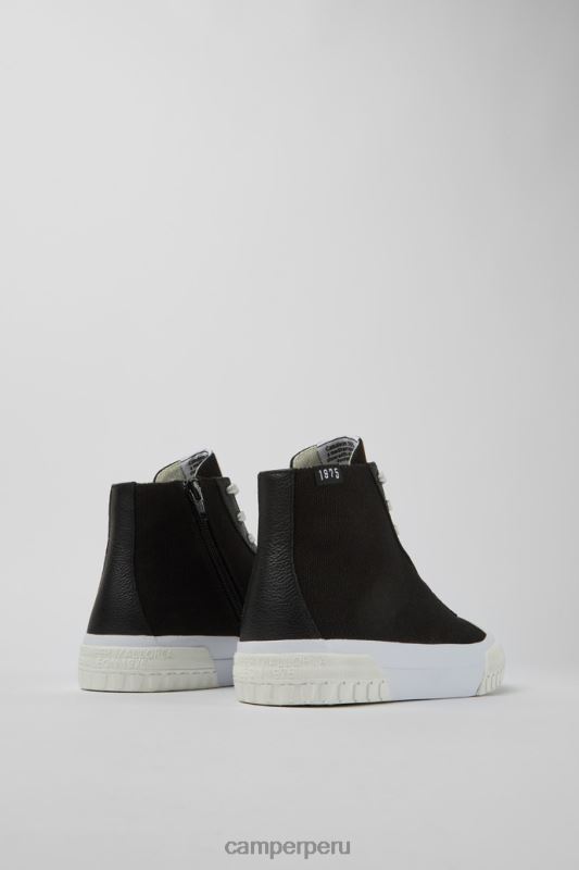 negro BX628559 Camper botas de mujer diseño camaleon negro