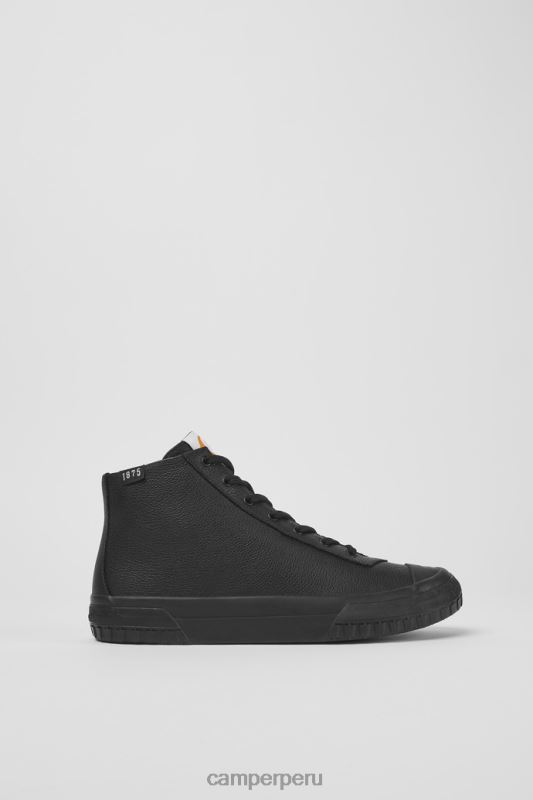 negro BX628591 Camper Botas camaleon de piel color negro de diseño para mujer.