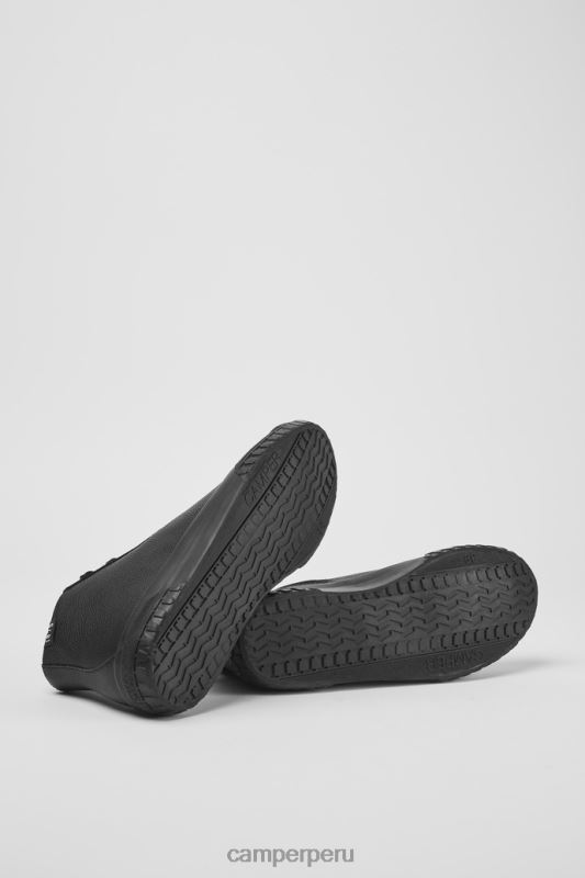 negro BX628591 Camper Botas camaleon de piel color negro de diseño para mujer.