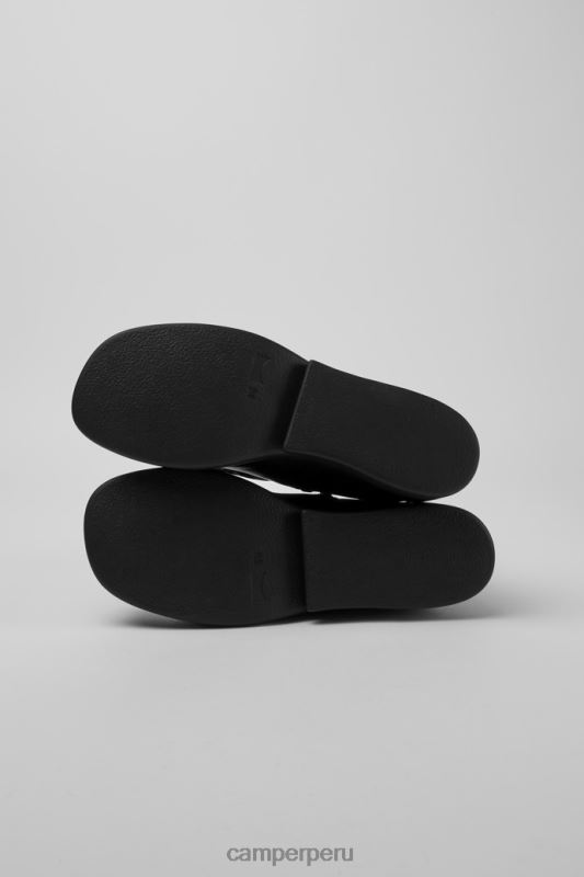 negro BX628601 Camper botas kaah de piel negro para mujer exclusivas