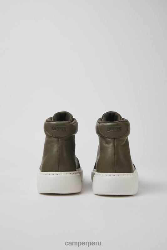 verde BX628394 Camper Zapatillas runner k21 de piel verde para mujer novedades
