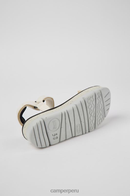 blanco BX628859 Camper Sandalia oruga up blanca exclusiva para mujer.