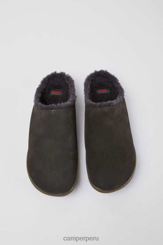 gris BX628935 Camper Zapatos peu nobuk gris oscuro para mujer novedades