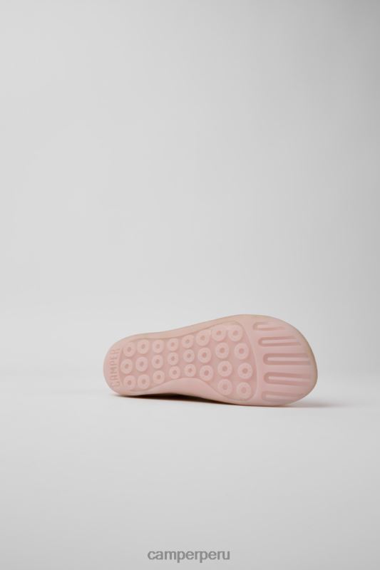 marrón BX62820 Camper Zapatos exclusivos de piel marrón peu para mujer.