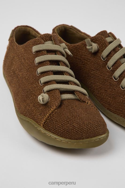 naranja BX628838 Camper zapatos peu textil naranja para mujer novedades