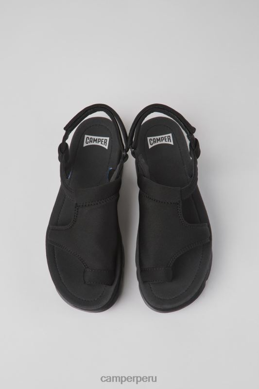 negro BX628858 Camper sandalias oruga up textil negro para mujer novedades