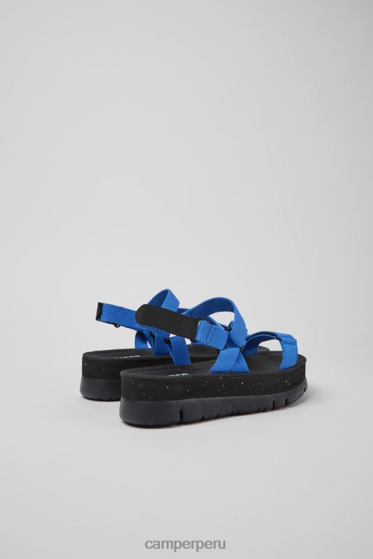azul BX628239 Camper Design oruga up sandalias azules con mascotas recicladas para mujer