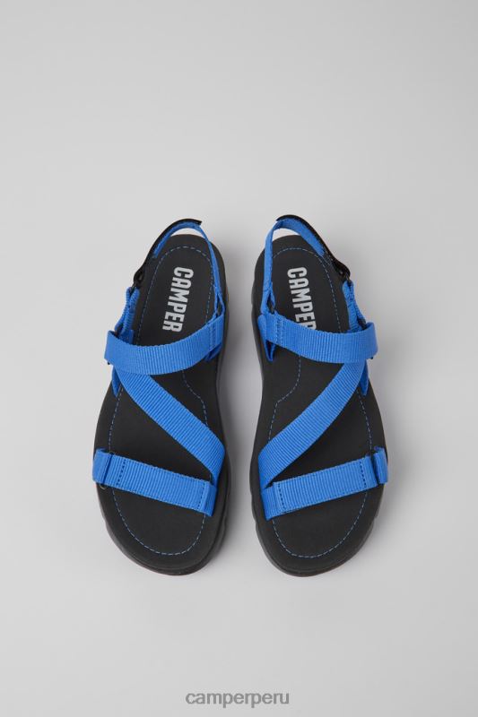 azul BX628239 Camper Design oruga up sandalias azules con mascotas recicladas para mujer